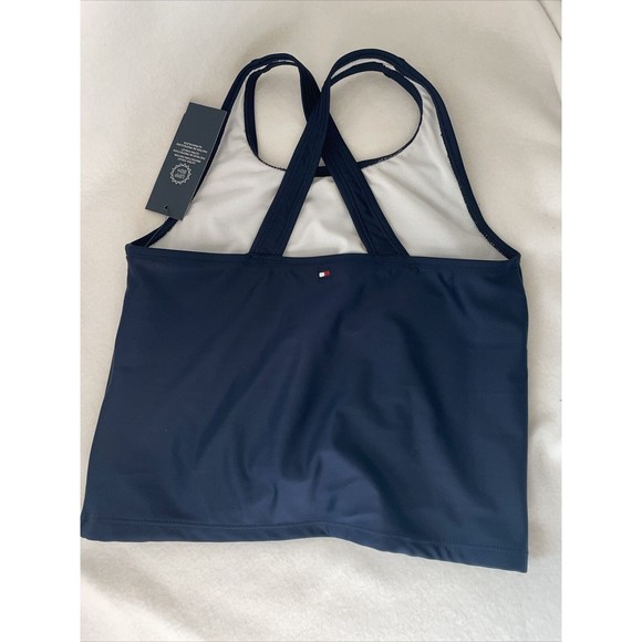 Tommy Hilfiger large GIRLS SWIMSUIT Tankini Bikini 2 Piece New 4th July Stripes - Picture 4 of 7